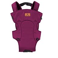 Baby carrier Lorelli BETWEEN DARK RED CYCLAMEN&BLACK - Baby Carrier