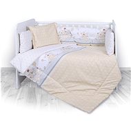 Bed linen LILI 60/120 RANFORCE BEAR TOYS BEIG - Children's Bedding
