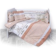 Bed linen LILI 60/120 RANFORCE FRIENDS BEIGE - Children's Bedding