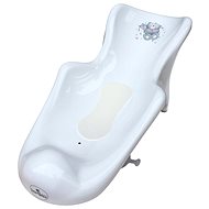 Lorelli bath mat with anti-slip ANTI SLIP BEAR WHITE - Baby Bath Pad
