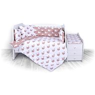 Bed linen TREND RANFORCE WHALES BEIGE - Children's Bedding