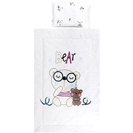 4 piece bed linen LORELLI RANFORCE BEAR BEIGE - Children's Bedding