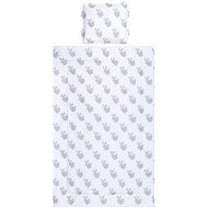 3 piece bed linen RANFORCE RABBITS GRAY - Children's Bedding