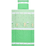 3 piece bedding RANFORCE LITTLE DUCKS GREEN - Children's Bedding