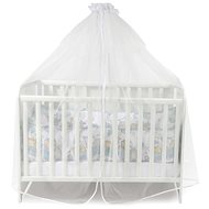 Mosquito net over cot Lorelli 480x150 CM WHITE - Mosquito Net
