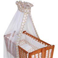 Bed linen FIRST DREAMS RANFORCE BEIGE CIRCLES - Children's Bedding