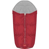 Lorelli THERMO winter stroller pouch RED/GRAY - Stroller Footmuff