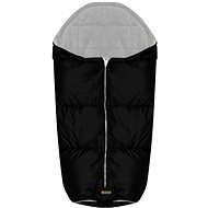 Lorelli THERMO winter stroller pouch BLACK/GRAY - Stroller Footmuff