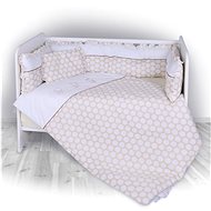 Bed linen LILI 60/120 BEIGE CIRCLES - Children's Bedding