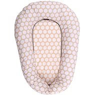 Nest for baby Lorelli BEIGE CIRCLES - Baby Nest