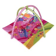 Play blanket with trapeze Lorelli FAIRY TALES PINK - Play Pad
