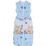 Winter sleeping bag - XL BUNNIES BLUE - Children's Sleeping Bag