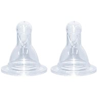 SILICON NIPPLE - M - 2 PCS - Baby Pacifier