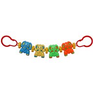 Stroller TOY HAPPY ELEPHANTS - Pushchair Toy