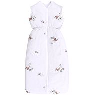 Winter sleeping bag 95 CM RANFORCE BEAR BEIGE - Children's Sleeping Bag