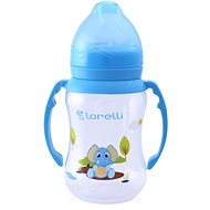 250ML WIDENECK FEEDING BOTTLE WITH HAND MUFFLES ANIMALS - Children's Water Bottle