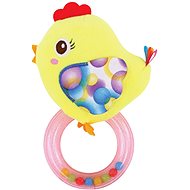 RATTLE WITH RING CHICKEN - Baby Rattle