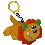 PLUSH ANIMAL TOY - LION WITH VIBRATION - Pushchair Toy