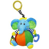 FUNNY ELEPHANT RATTEL- BLUE - Baby Toy