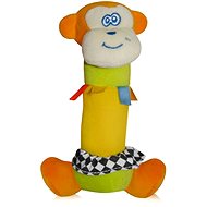 SQUEAKER BUDDY- HIPPO/MONKEY - Baby Rattle