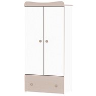 Skříň Lorelli EXCLUSIVE WHITE/OAK - Skříň