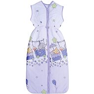 Winter sleeping bag 95 CM HAPPY TRAIN VIOLET - Children's Sleeping Bag