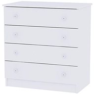 Dětská komoda Lorelli NEW WHITE - Komoda