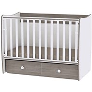 Lorelli MATRIX NEW 60/120 WHITE/COFFEE Car Bed - Cot