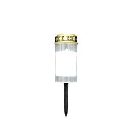 4DAVE LED candle with recess white - LED Candle