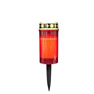 4DAVE LED candle with red recess - LED Candle