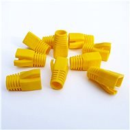 Datacom Plug for the RJ45 Plug (CAT6A, CAT7) Yellow (10 pcs) - Connector Cover