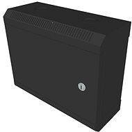 Datacom 10" 6U / 140 mm (fémlemez) fekete - Szerver szekrény
