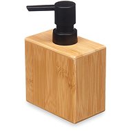Berilo, Bamboo soap dispenser, square, 5,8 × 9,7 × 15 cm - Soap Dispenser