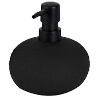 Douceur d'intérieur, Black soap dispenser MAMBO, 8 × 8 × 13 cm - Soap Dispenser