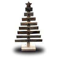 4DAVE adventní dřevěný stromeček CA1850005 50cm - Christmas Decoration