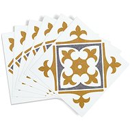 D-c-fix Self-adhesive pvc tiles Nadia gold 6 pcs - Self-Adhesive Decoration