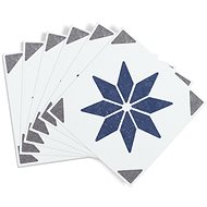 D-c-fix Self-adhesive pvc tiles Alia blue 6 pcs - Self-Adhesive Decoration