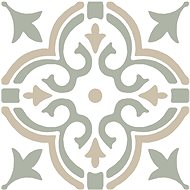 D-c-fix Self-adhesive floor squares motif stencil green - Self-Adhesive Film