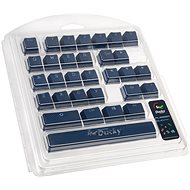 Ducky Rubber Keycap Set, 31 keys, Double-Shot Backlight - blue - Replacement Keys