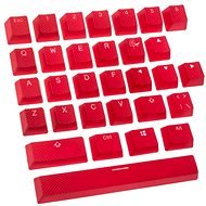 Ducky Rubber Keycap Set, 31 keys, Double-Shot Backlight - red - Replacement Keys