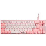 Ducky MIYA Pro Sakura Edition TKL, MX-Speed-Silver, rosa LED - weiß/rosa - DE - Gaming-Tastatur