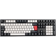 Ducky ONE 2 Tuxedo, MX-Silent-Red - black/white/red - DE - Gaming Keyboard