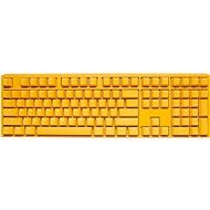 Ducky One 3 Yellow, RGB LED - MX-Blue - DE - Gaming Keyboard