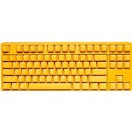 Ducky One 3 Yellow TKL, RGB LED - MX-Silent-Red - DE - Gaming Keyboard