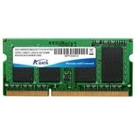 Memory A-DATA 1GB SO-DIMM DDR3 1333MHz CL7 - RAM
