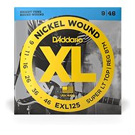 D'Addario EXL125, Super Light Top/Regular Bottom, 09-46 - Strings
