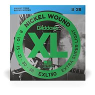 Daddario EXL130, Extra Super Light Top, 08-38 - Strings