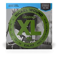 D'Addario EXL117, Medium Top/Extra Heavy Bottom, 11-56 - Strings