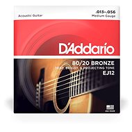 D'Addario EJ12, Bronze Light, 13-56 - Strings