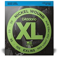 Daddario EXL165, Regular Light Top/Medium Bottom, 45-105 - Strings